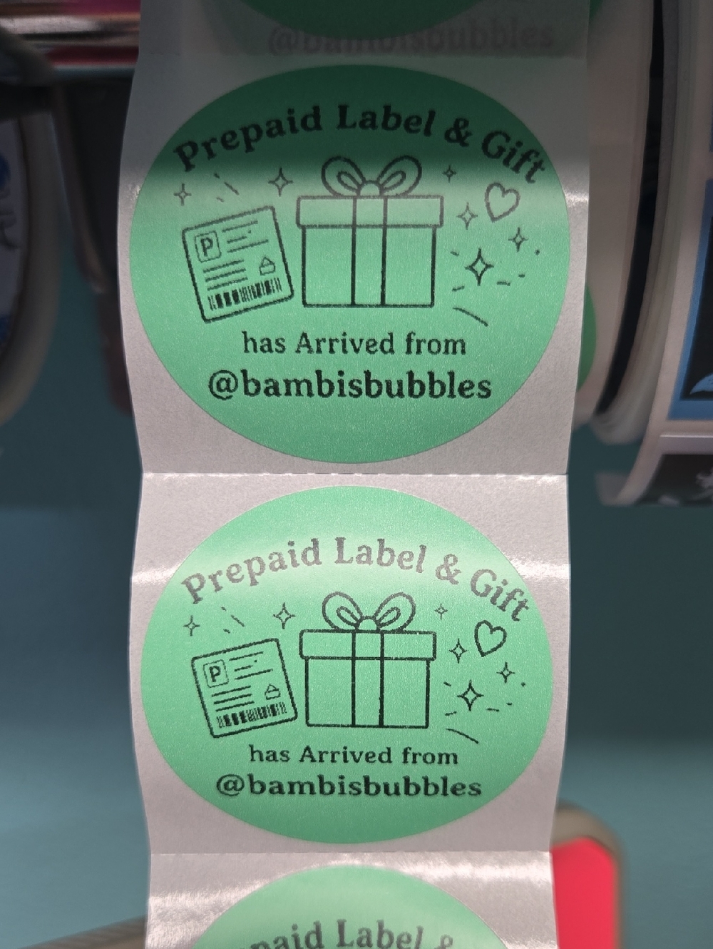 BUY NOW! 100 Thermal Stickers Available in Different Colors 2"Round QRCODE - Picture 16 of 16